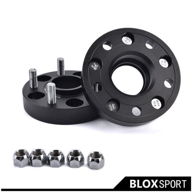 2x 1 Pouces 25mm pour Land Rover pour Range Rover 2004+ Entretoises de Roue 5x4.75 Pouces Engrenage de Moyeu 72.56
