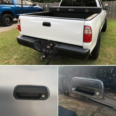TRQ Black Plastic Tailgate Tail Gate Handle for F150 Super Duty Pickup