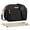 Black, variant on Crossbody Bag for Women, Small Leather Cross Body Bag Ladies Handbag Shoulder bags Phone Purse with 2 Detachable Straps, Black