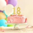thumbnail image 7 of Olurrisa 28 PCS Number Birthday Candles Gold Number Candles Cake Candles for 1st Birthday to 18th Birthday Decoration, Wedding Anniversary, Party Celebration, Baby Showers (Gold), 7 of 7