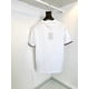 thumbnail image 3 of Camiseta de manga corta con cuello redondo y bordado de algodón de seda para hombre 24ss GIOIO, 3 of 4