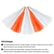 thumbnail image 4 of 20 Pcs Guirnalda de Flecos Naranja Brillante y Blanca con Cuerda para Decoración de Bodas y Fiestas de Cumpleaños, 4 of 7