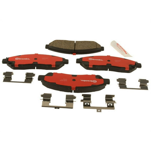 Front Brake Pad Set - Compatible with 2007 - 2013 Acura MDX 2008 2009 2010 2011 2012