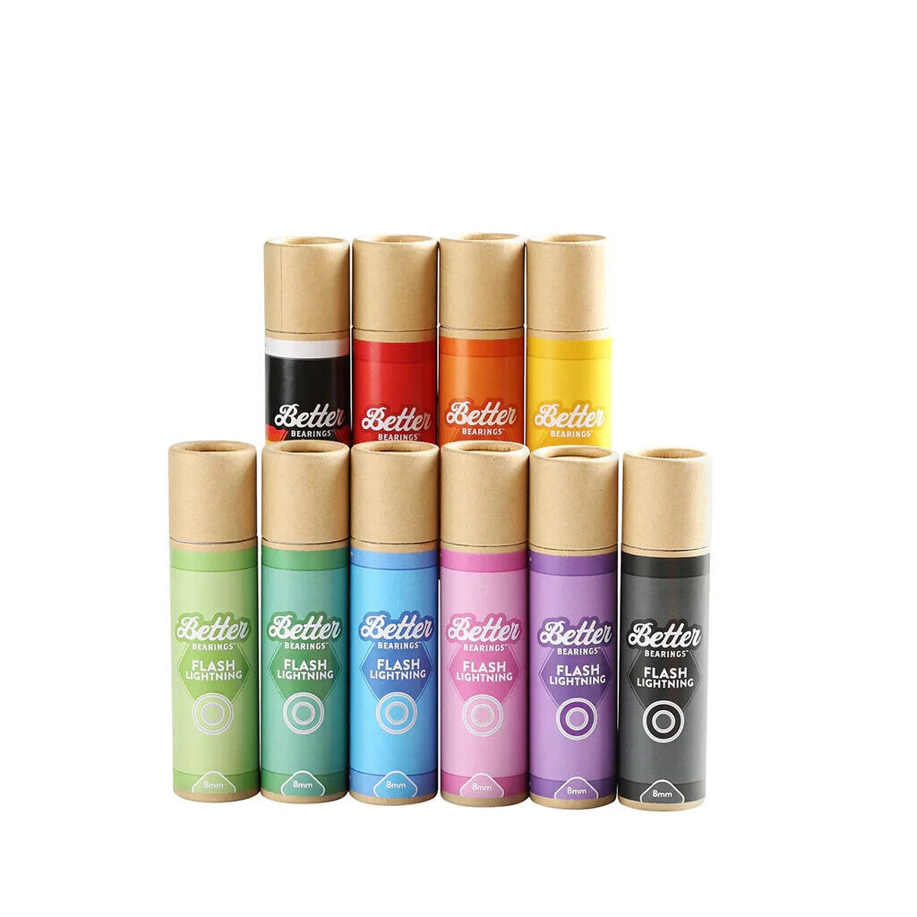 Better Bearings Flash Lightning Ceramic Roller Skate Bearings, Pack of 16