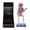 A-YB1I, variant on DVKOVI Halloween Dancing Skeleton Player Figurine Country Musical Skeletons Animated Skull Figurine With LED Lights