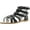 Black, variant on Primigi Girls Youth Olimpia Fashion Gladiator Ankle Sandals