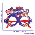thumbnail image 2 of LHWEN 8 Styles American Flag Sunglasses Perfect for Patriotic Parties Independence Day Concerts and More Fun and Unique Designs High Quality Lightweight and Comfortable for Any Celebration, 2 of 4