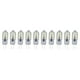 thumbnail image 2 of Paquete de 10 bombillas LED G4 2835 transparentes, enchufables, CA 220 V, para iluminación de paisaje, armario de caravana, luz blanca de 6500 K., 2 of 14