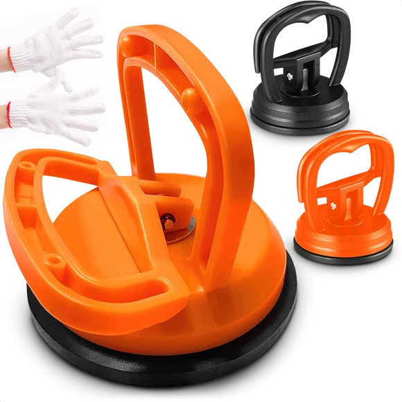 Kit extractor de abolladuras PIKTIME con ventosa para auto, 172 lb de fuerza