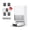 White, variant on DREAME Robot Vacuum and Mop, 25000Pa Suction, Pet Hair Anti-Tangle, 100 Days Auto-Empty, Self Mop Cleaning & Drying, Mop Extend for Edge Cleaning, Smart Obstacle Avoidance, Voice & App Control,White