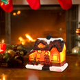 thumbnail image 2 of TIELUTT Luminous Resin Christmas Small Micro Luminous Girls Ornament Transformer Ornament Ornament Set with Topper Ornament for Christmas Trees Elegant Goddaughter Christmas Ornament, 2 of 7