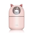 thumbnail image 2 of kjfeif Cat Small Humidifier for Bedroom - Mini Cool Mist Humidifiers with Night Light, Ultra-Quiet, Portable Personal Air Humidifier for Women Kids Room Office Desk Car, 2 of 7
