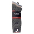 thumbnail image 2 of Chaps Embroidery Crews 3-Pack Men's Sock Size 10-13, 2 of 5