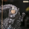 thumbnail image 2 of 5star-AsianArtist Backflow Incense Burner, Ceramic, Dragon Waterfall, Cone Incense, with 1pc Burner, 40pcs Cones & 50 Sticks, Brown, 2 of 7