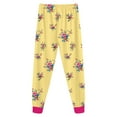 thumbnail image 6 of Cute Floral Fruit Pajamas for Toddler & Little Girls Snug-Fitting Long Sleeves & Pants PJ Set 6-12 Months 12-24 Months 2t 3t 4t 5t 6t 7t 8t 9t Children(Yellow,7-8 Years), 6 of 7