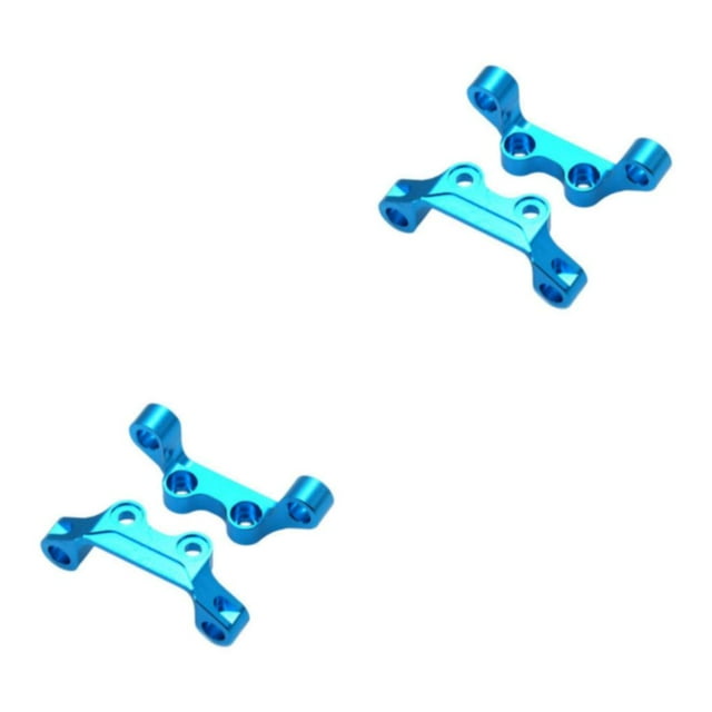 QualitChoice Enhanced RC Car Accs Spare Parts 1 10 Truck TT02 Modified Replacement Metal Steering Front Arm Mount 2Set