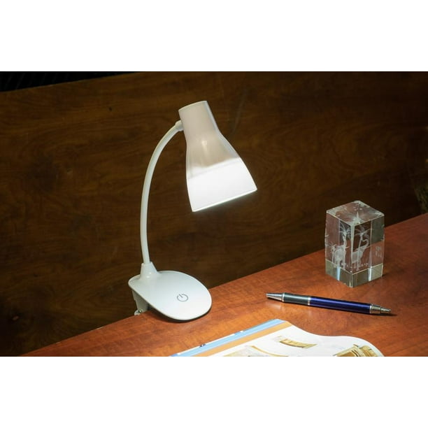 Small USB Battery Powered Clip Clamp On Lamp