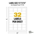 thumbnail image 7 of Avery UltraDuty GHS Labels 1-1/4" x 1-3/4", 8000 Ct, Pigment Inkjet, 7 of 7