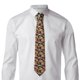 thumbnail image 5 of Balery fall Pumpkin Daisy Corbata Clásica de Seda para Hombre, Corbata Tejida Jacquard, Corbatas Formales para Negocios y Bodas, 5 of 7
