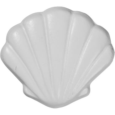 Ekena Millwork 3"W x 2 3/4"H x 3/8"P Elsinore Shell Onlay
