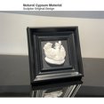 thumbnail image 4 of Hanging Relief Art White Swan Plaster Sculpture Black Framed Wall Art Decor, Plaque Decorative Painting For Home Office Desktop Wall, 4 of 8