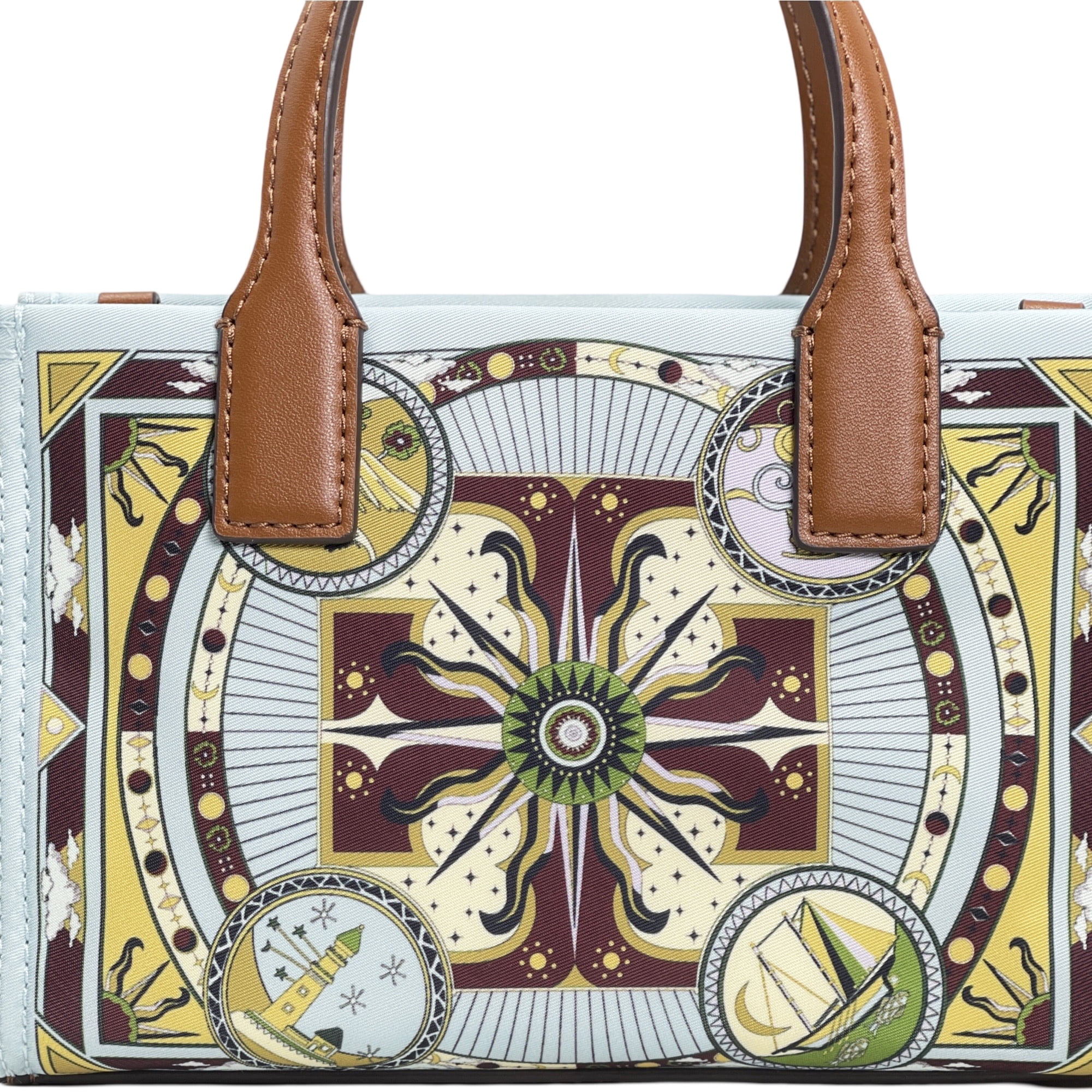 Tory Burch Women's Ella Extra Small Top Zip Nylon Crossbody