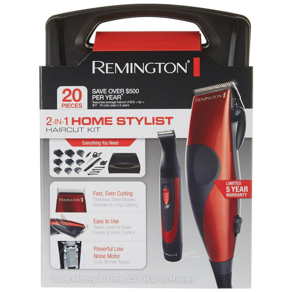 Remington Shortcut Pro Self Haircut Kit Hair Clippers ABE