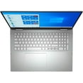 thumbnail image 4 of Dell Inspiron 17 7000 7706 Premium 2-in-1 Laptop 17.3" QHD+ IPS Touchscreen 11th Gen Intel Quad-Core i7-1165G7 16GB DDR4 512GB SSD Geforce MX350 Thunderbolt Backlit Fingerprint Win10 Silver, 4 of 8