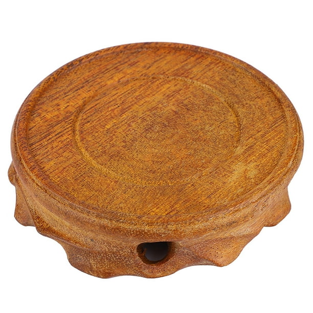Solid Wood Center Teapot Cushion Tea Tray Teapot Base Wooden Pedestal