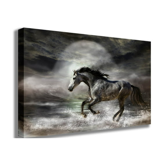 Cavalaris "Wild As The Sea" Canvas Print