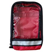 Conterra Zip Organizer Pocket (Red or Black)