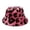 Hot Pink, variant on Women’s Leopard Print Bucket Hat, Fashion SunHat with Wide Brim for Beach Vacation Travel and Outdoor Sun Protection