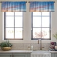 thumbnail image 4 of LALILO Kitchen Curtain Valance Happy Halloween Wine Cocktail Rod Pocket Window Curtain 52"x 18" Set of 2, 4 of 7