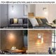 thumbnail image 3 of Industrial Wooden Wall Sconce Retro Indoor Wall Lighting E27 Wall Spotlight Black (Without Bulb), 3 of 5