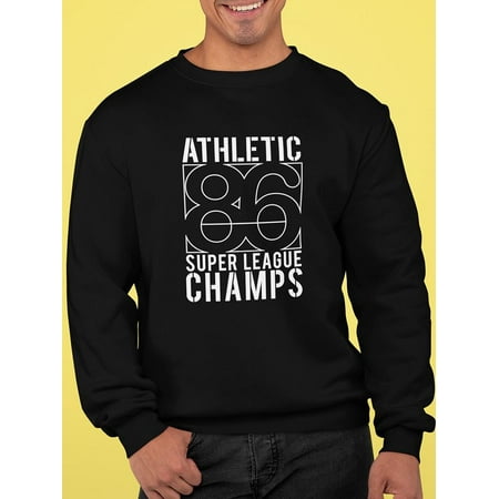 Athletic Champs. Sweatshirt Men's -Image by Shutterstock