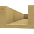 thumbnail image 4 of Ekena Millwork 6"W x 4"H x 32"L Block Woodgrain TimberThane Rafter Tail, Primed Tan, 4 of 6