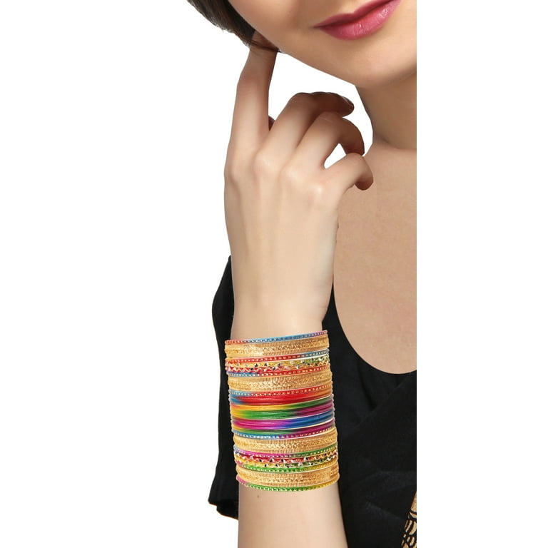 Sunsoul By Touchstone Indian Fashion Éclat Rainbow Golden