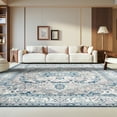 thumbnail image 3 of SAFAVIEH Brentwood Dimas Oriental Area Rug, Light Gray/Blue, 6' x 9', 3 of 9