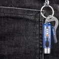thumbnail image 4 of Soidarity Llavero Linterna Recargable Llavero ajustable Antorcha Camping Seguridad Emergencia Llavero Luz Camper Turista Lámpara Azul Soidarity OD029155-02, 4 of 6