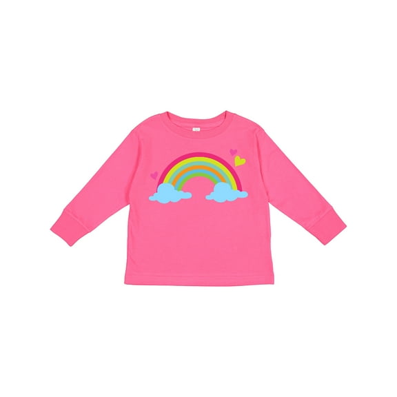 Inktastic Rainbow Boys or Girls Long Sleeve Toddler T-Shirt