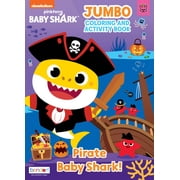 Baby Shark 64 Page Halloween Coloring Book