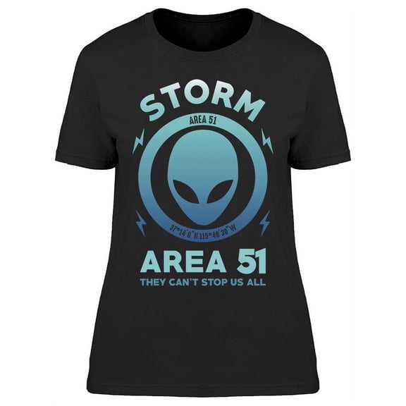 Storm Area 51 Graphic Women's T-shirt
