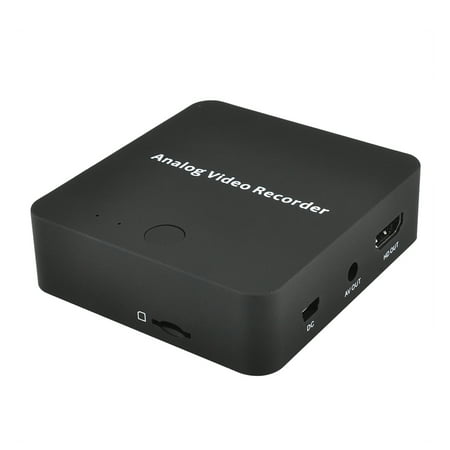 ezcap272 AV Capture Recorder Analog to Digital Video Converter AV HD Output TF Card Save File Plug and (Best Capture Card For A Laptop)