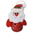 thumbnail image 1 of Cateissary Campana de árbol de Navidad fiesta temática Festival colgante de Navidad decorativo de temporada DIY puerta frontal al aire libre Kits de decoración para fiestas colorido tipo 1, 1 of 6