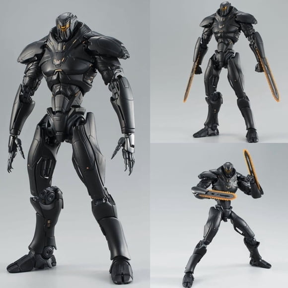 Pacific Rim Obsidian Fury Action Figure, Articulated Jaeger Model with Stand, Collectible Mecha Toy