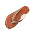 thumbnail image 2 of Xdegoge Women's Flip Flops Thong Sandals Flat Slide Lightweight Casual Summer Beach Shoes Open Toe Slip On Daily Walking Vacation Footwear, 2 of 9