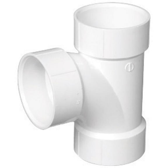 Charlotte Pipe & Foundry PVC004000600HA 1.25 in. PVC DWV Sanitary Tee