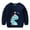 C Navy Blue, variant on Godderr 2-8Y Toddler Kids Christsmas Sweater for Boys Girls Dinosaur Jumper Baby Cartoon Bottoming Shirt Fall Knit Tops Cotton Pullover