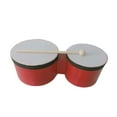thumbnail image 4 of Instrumentos de percusión Bongo Drum, Ayuda didáctica para el desarrollo de la motricidad fina, Resistente a las manos 6 pulgadas y 7 pulgadas, 4 of 9