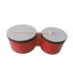 thumbnail image 4 of Juego de instrumentos de percusión Bongo Drum, bongos de madera, tambor de mano con baqueta, fácil de usar 6 pulgadas y 7 pulgadas, 4 of 9